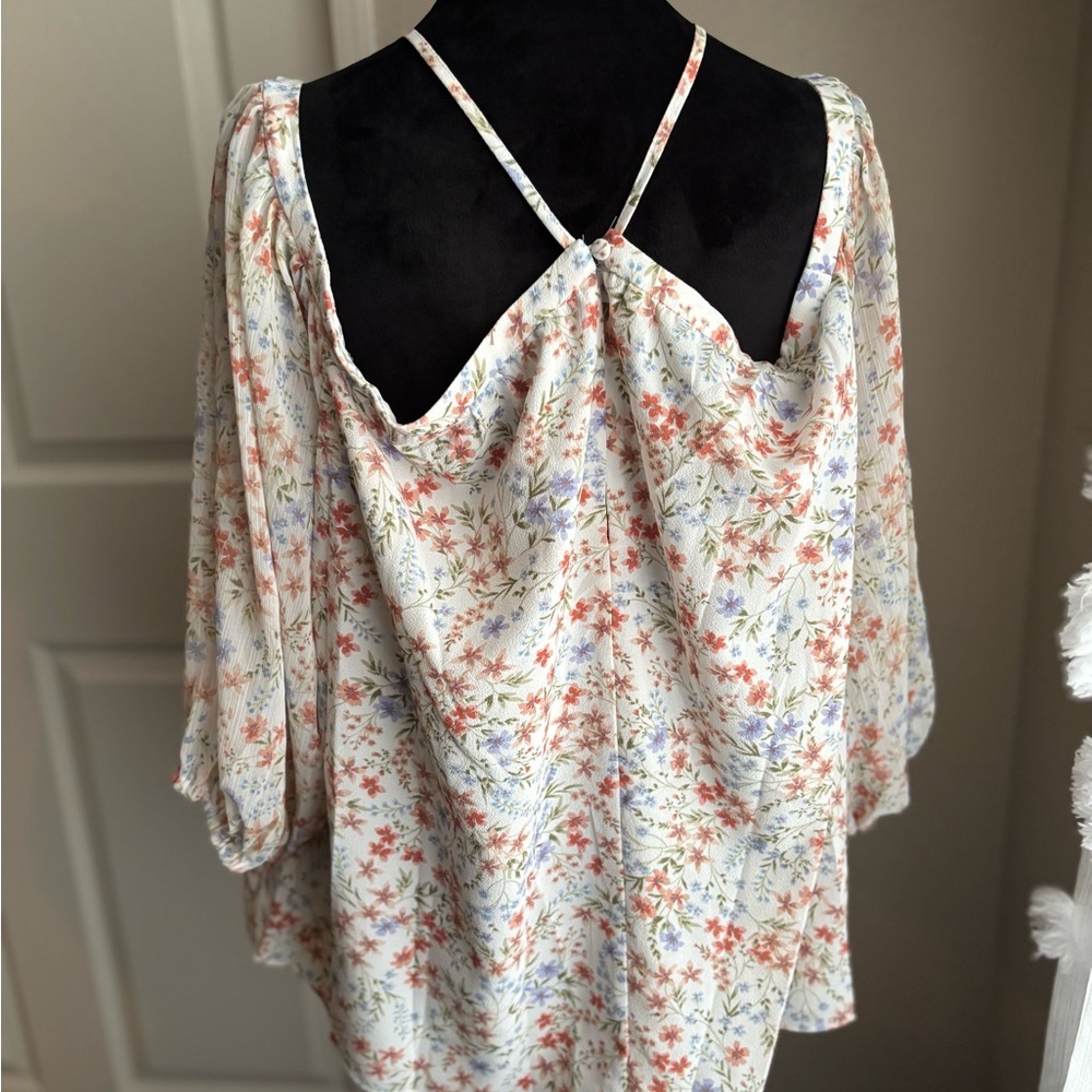 Floral Print Women's Top